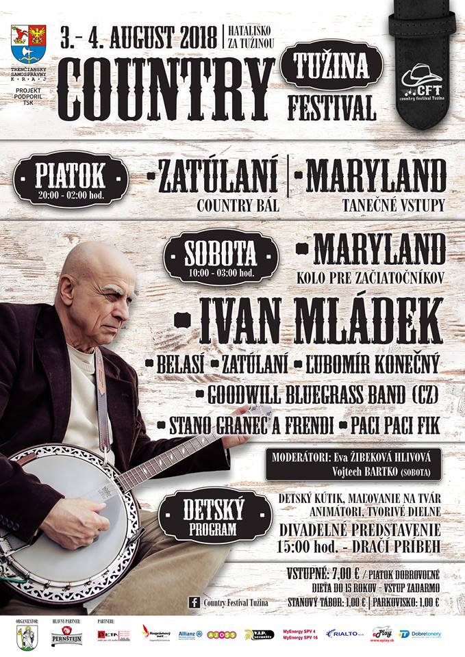 Country Festival Tužina 2018 - plagát