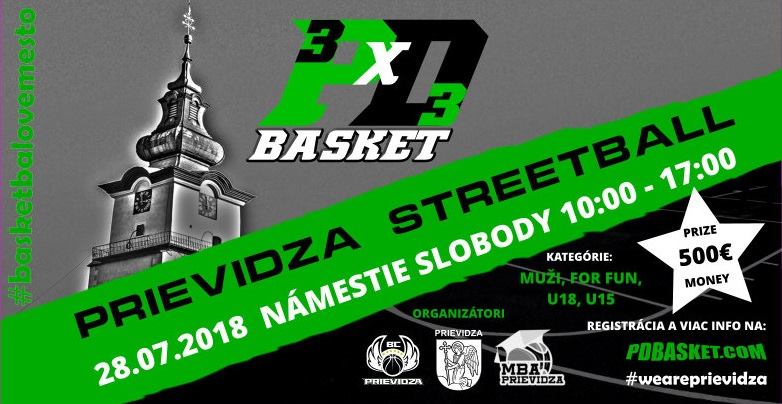 Prievidza streetball 2018
