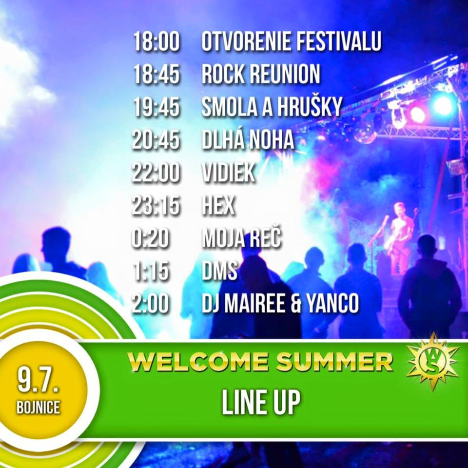 welcome summer 2016 line up