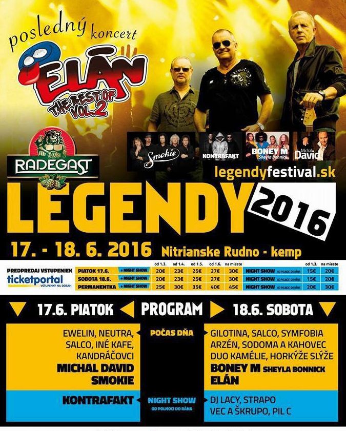 Festival Radegast legendy Nitrianske RUDNO 2016