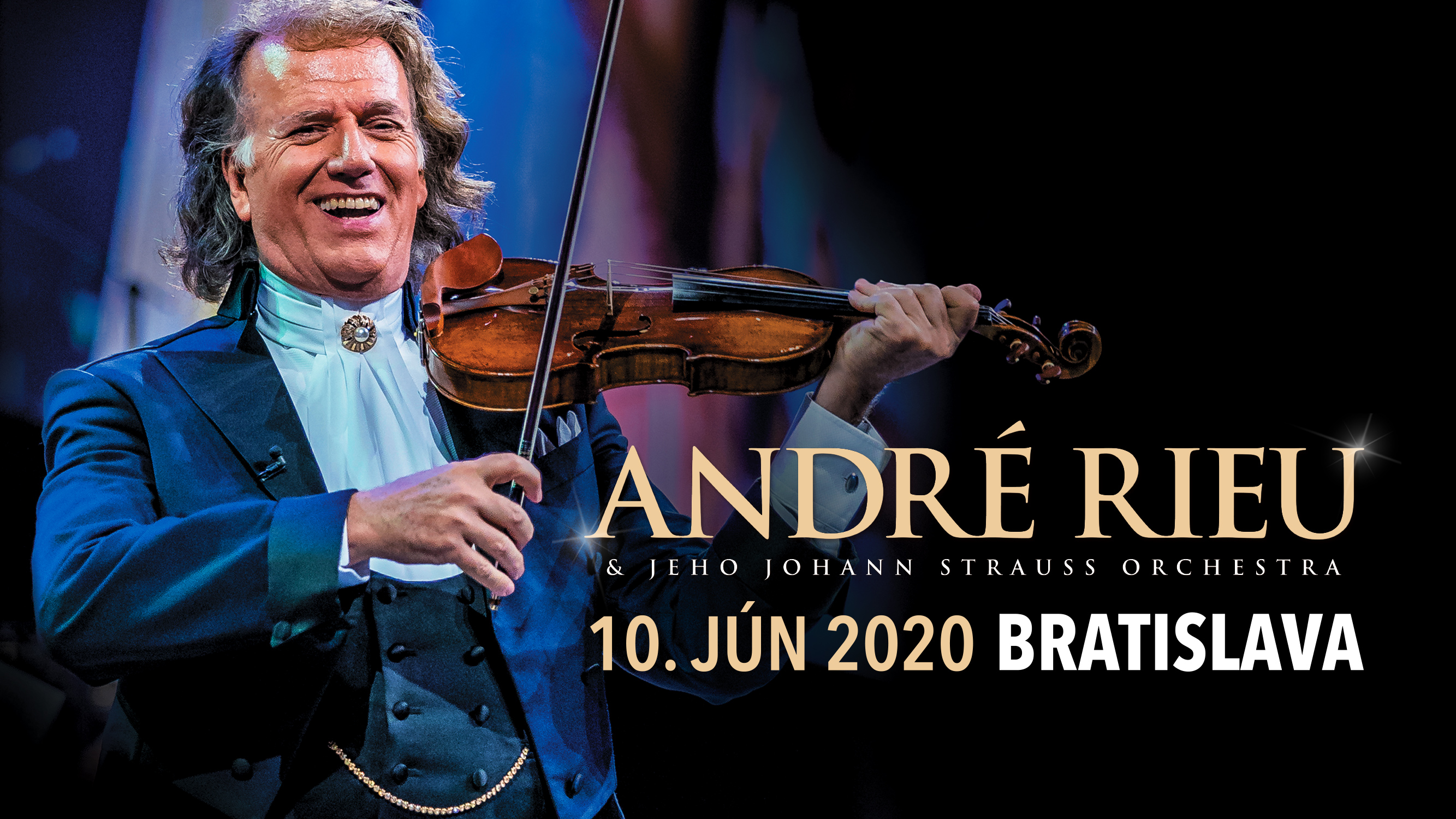 André Rieu mieri na Slovensko! Po boku Johann Strauss Orchestra ponúkne publiku žánrovú všehochuť