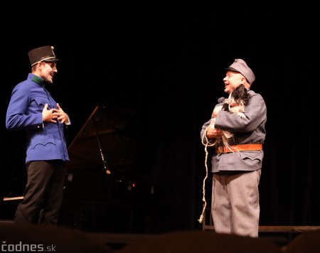 Foto: Josef Švejk - Divadlo Aréna - Frenkieho Vianoce v divadle 2019 - divadelný festival Myjava 68