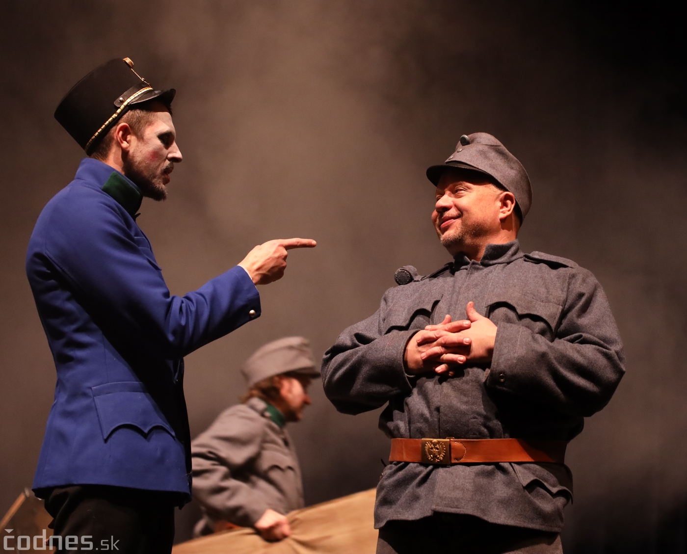 Foto: Josef Švejk - Divadlo Aréna - Frenkieho Vianoce v divadle 2019 - divadelný festival Myjava