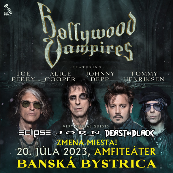hollywood vampires tour 2023 slovensko
