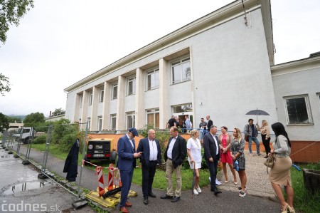 Foto a video: Kuchyňu a jedáleň v bojnickej nemocnici zrekonštruujú za takmer 6 miliónov eur 2