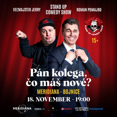 Stand up: Pán kolega, čo máš nové? Veľmajster Jerry a Roman Pomajbo - Prievidza