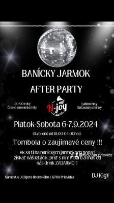 Banícky jarmok AFTER PÁRTY 6-7.92024