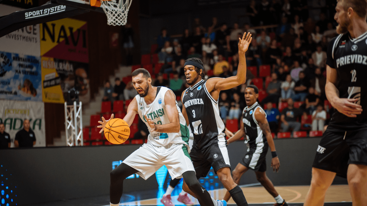 Basketbalisti BC Prievidza odštartovali EP FIBA výhrou 77:69 nad Kutaisi